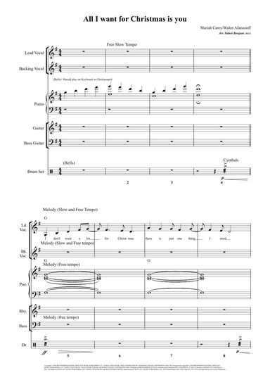 All I Want For Christmas Is You (arr. Sidnei Borgani)