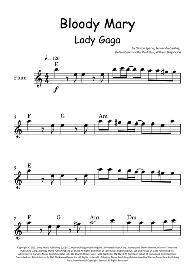 Bloody Mary (arr. Glauco Fernandes)