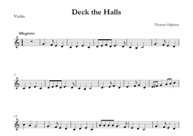 Deck the Halls (arr. SMMUS)