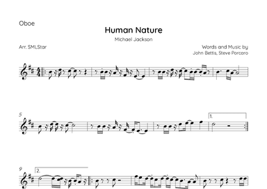 Human Nature (arr. SMLStar)
