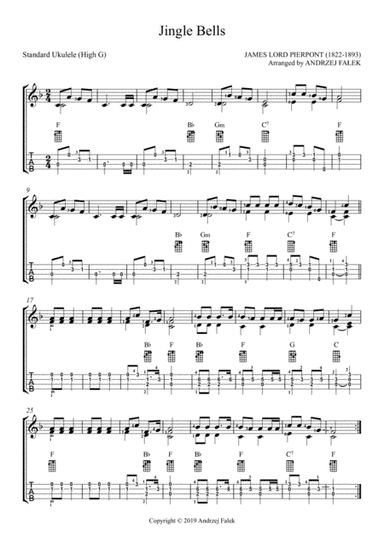 Jingle Bells (F) (arr. Andrzej Falek)