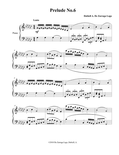 Prelude No.6