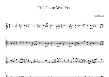 Till There Was You (arr. Julia Mills)