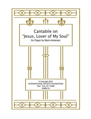 Cantabile on "Jesus, Love of My Soul" for organ by Mark Andersen