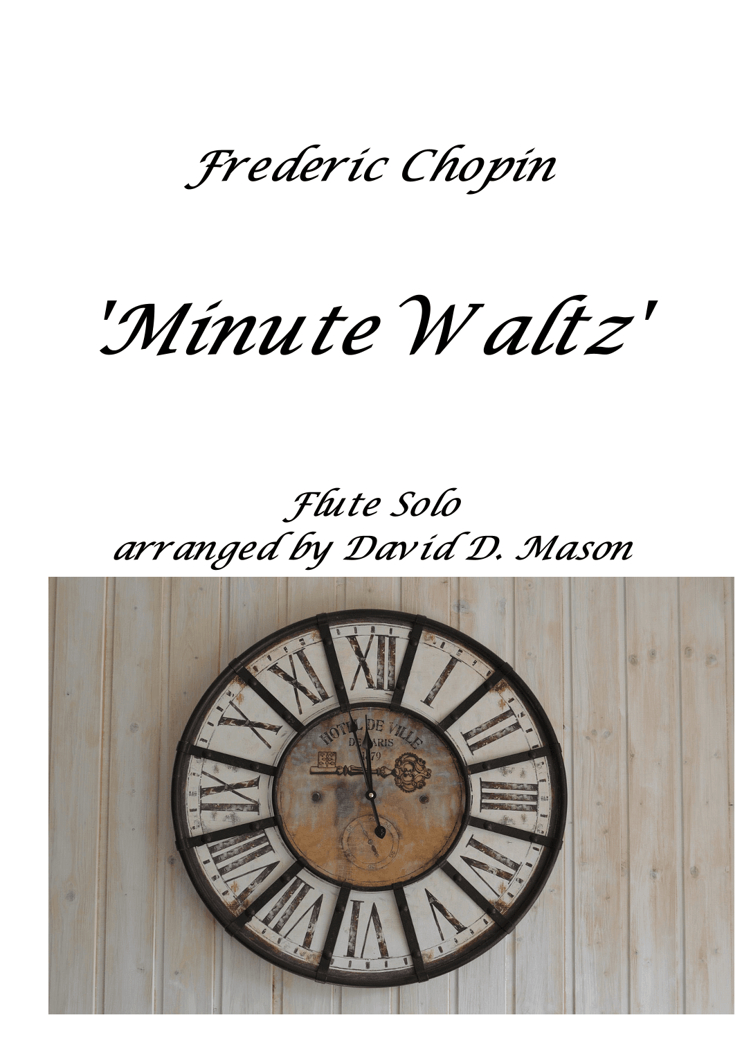 'Minute Waltz' (arr. David D. Mason)