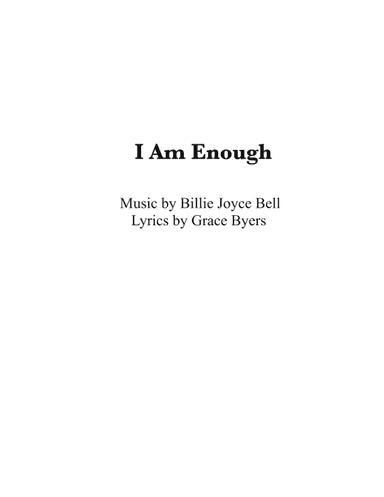 I Am Enough