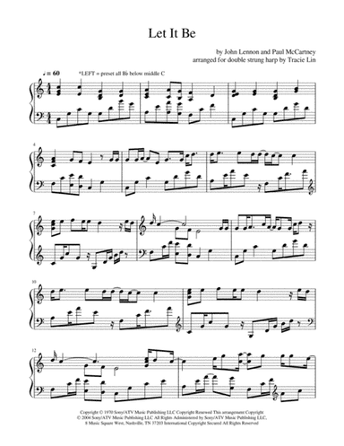 Let It Be (arr. Tracie Lin)