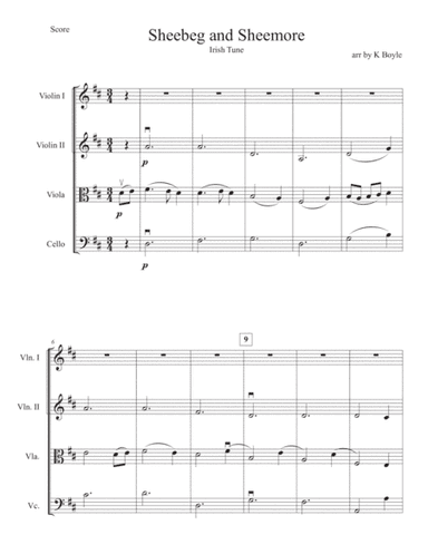 Sheebeg and Sheemore (arr. Karlie Boyle)