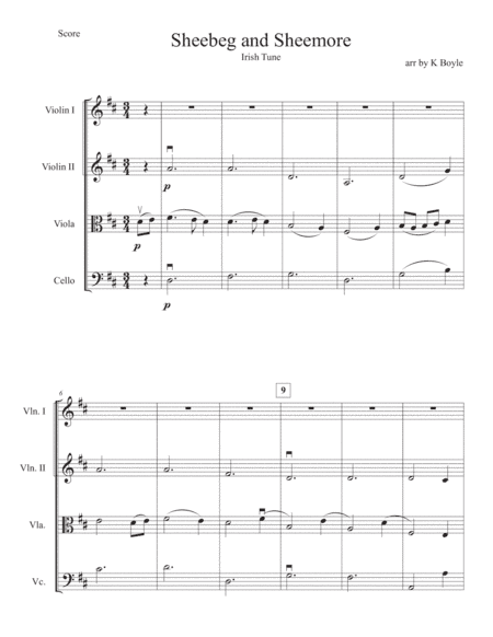 Sheebeg and Sheemore (arr. Karlie Boyle)