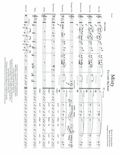Misty (arr. Jeremy Corcoran)