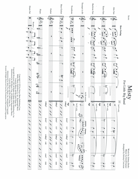 Misty (arr. Jeremy Corcoran)