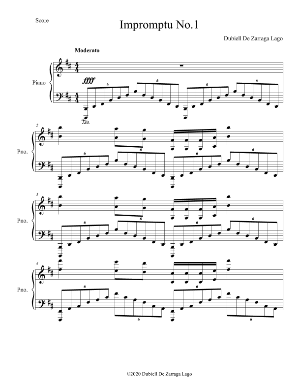 Impromptu No.1 B minor