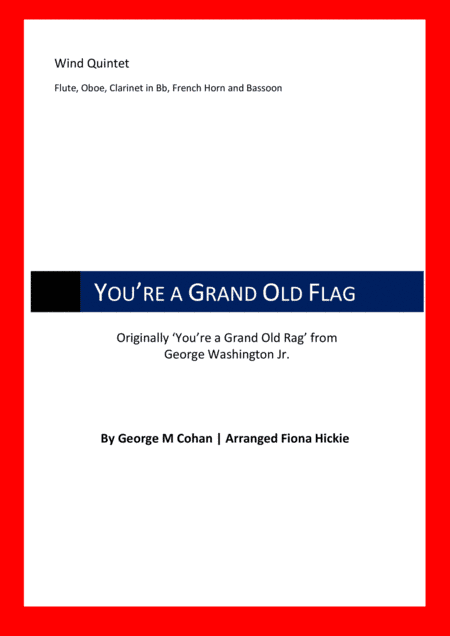 You're a Grand Old Flag (arr. Fiona Hickie)