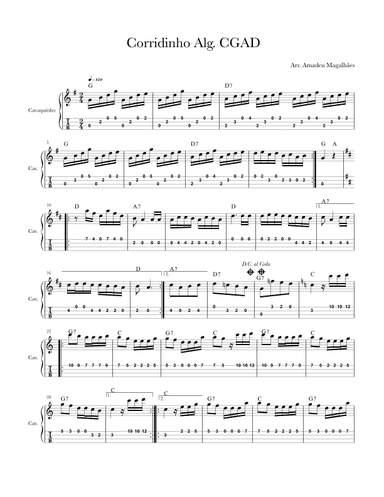 Corridinho Algarvio (arr. Amadeu Magalhães)