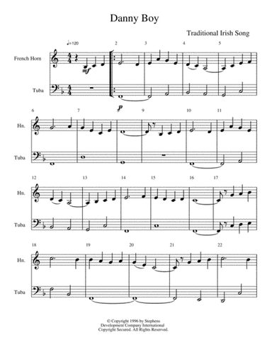Danny Boy (arr. Dominic Meccia)