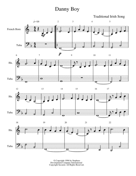 Danny Boy (arr. Dominic Meccia)