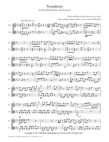 Symphony (arr. Sarah Wallin Huff)