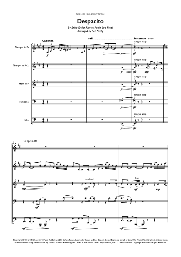 Despacito (arr. Seb Skelly)