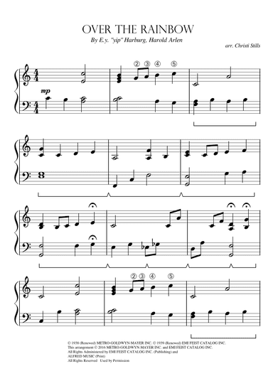 Over The Rainbow (arr. Christi Stills)