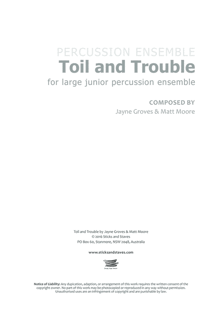 Toil and Trouble