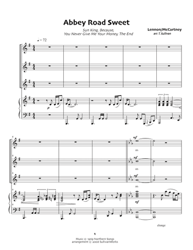 Sun King (arr. Timothy Sullivan)