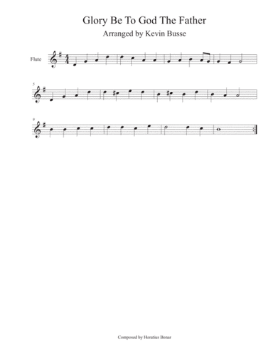 Glory Be To God The Father - Flute (arr. Kevin Busse)