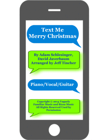 Text Me Merry Christmas (arr. Jeff Tincher)