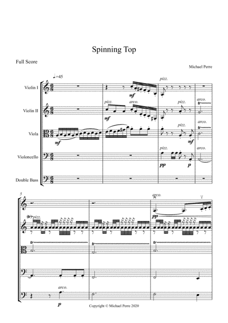 Spinning Top (for String Orchestra)