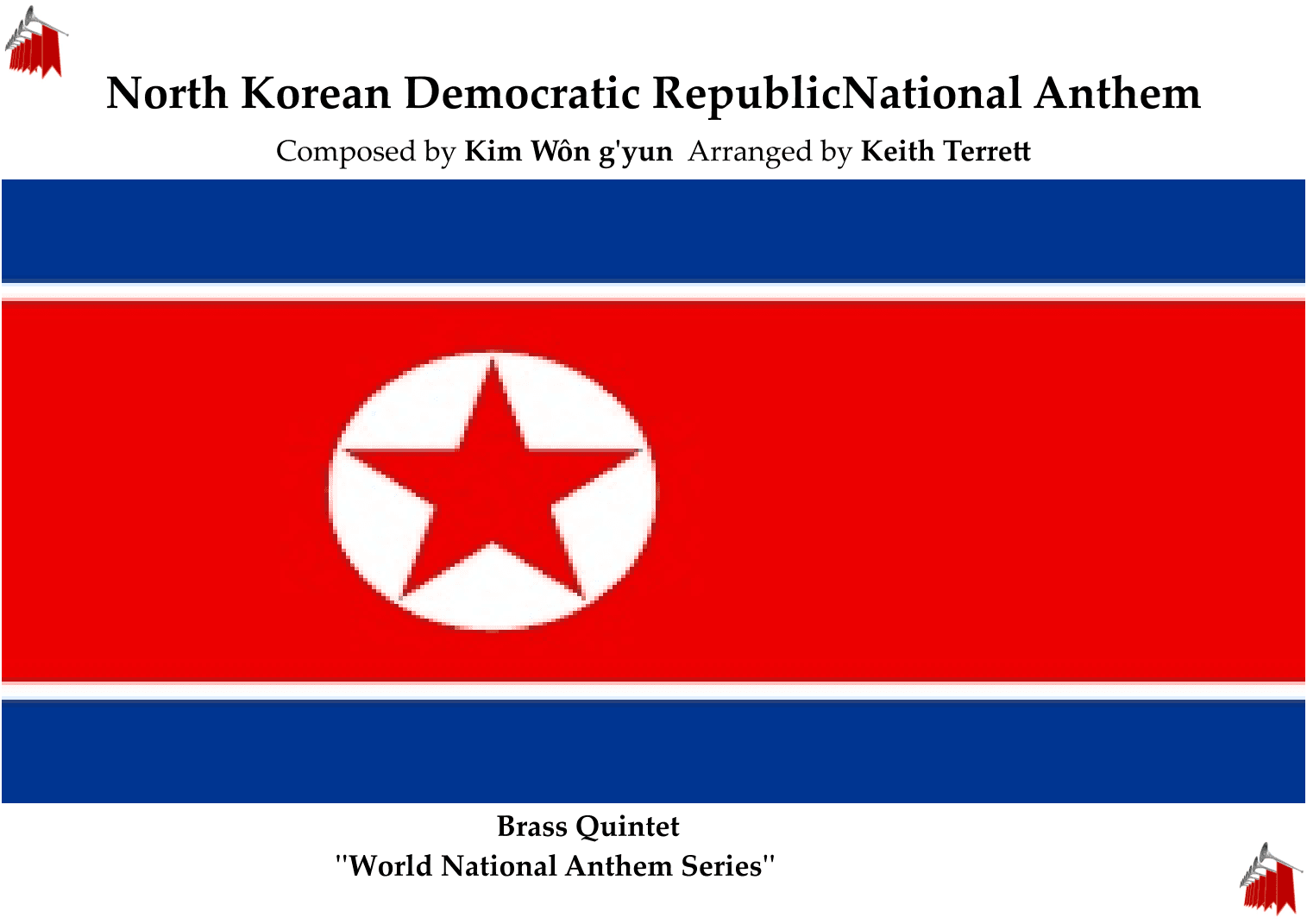 North Korean National Anthem for Brass Quintet (arr. Keith Terrett)