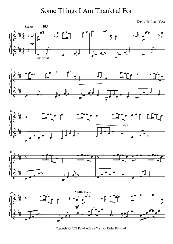 Some Things I Am Thankful For