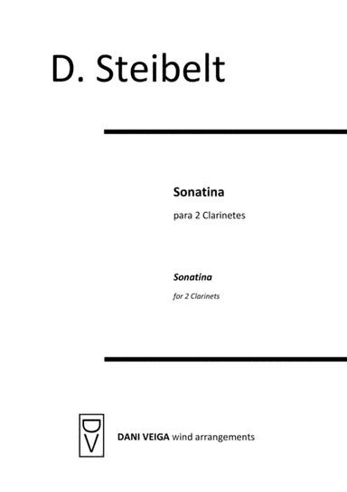 Steibelt Sonatina for 2 Clarinets (arr. Dani Veiga)