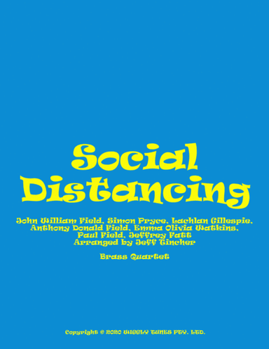 Social Distancing (arr. Jeff Tincher)