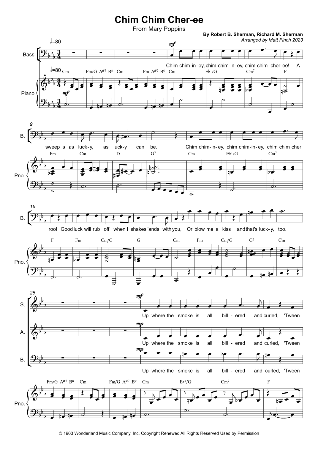 Chim Chimmery (arr. Grenville Music)
