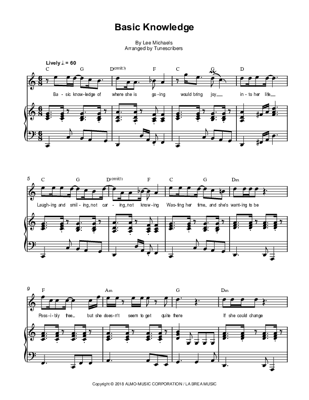 Basic Knowledge (arr. Tunescribers)