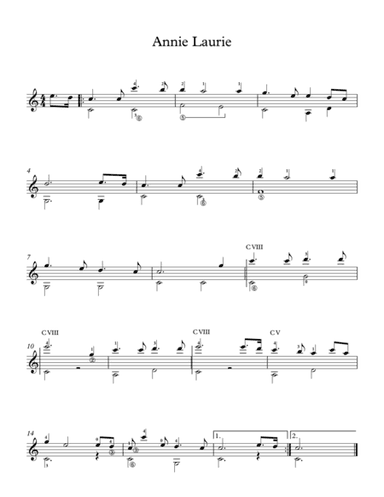 Annie Laurie - Traditional Scottish Songs (arr. Milan Mitic)