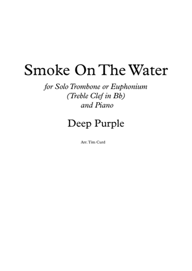 Smoke On The Water (arr. Tim Curd.)