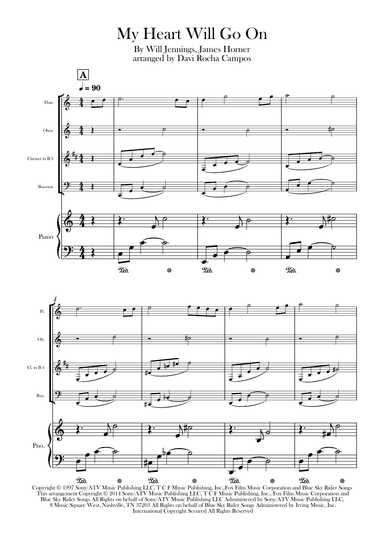 My Heart Will Go On (love Theme From 'titanic') (arr. Davi Rocha Campos)