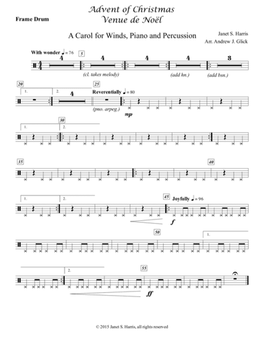 Advent of Christmas (Frame Drum)
