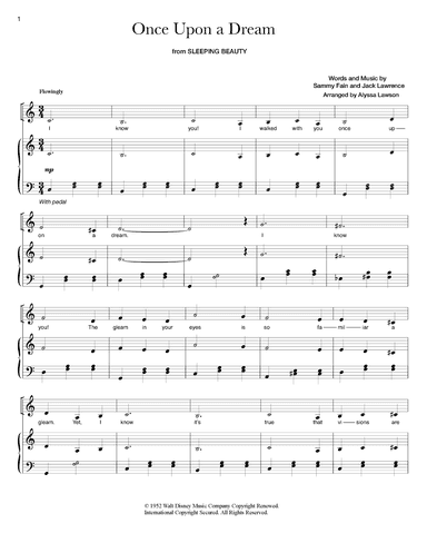 Once Upon A Dream (arr. Alyssa Lawson)