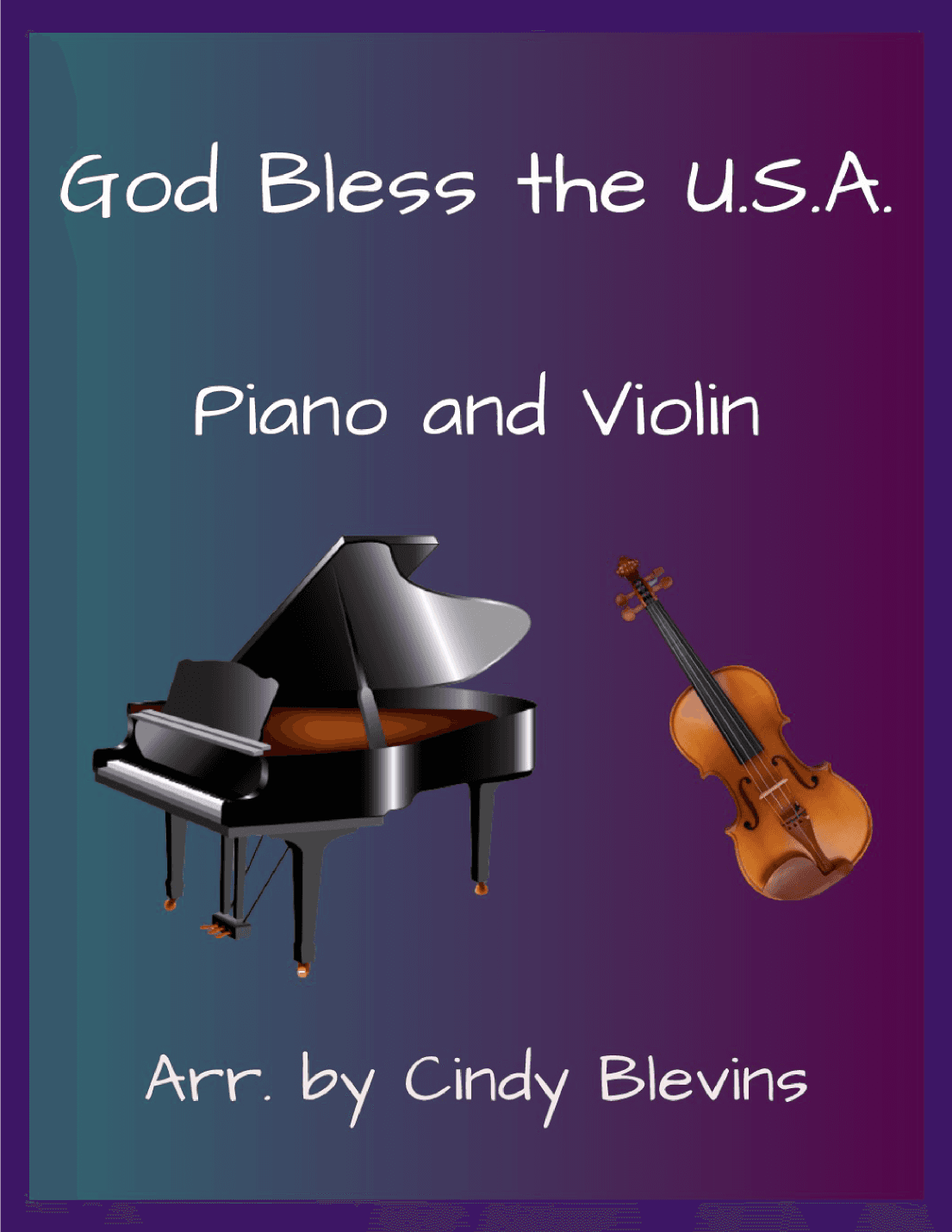 God Bless The U.S.A. (arr. Cindy Blevins)