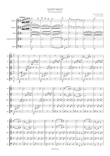 Silent Night (arr. Isaac Gonçalves)