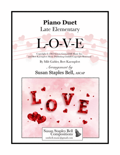L-o-v-e (arr. Susan Staples Bell)