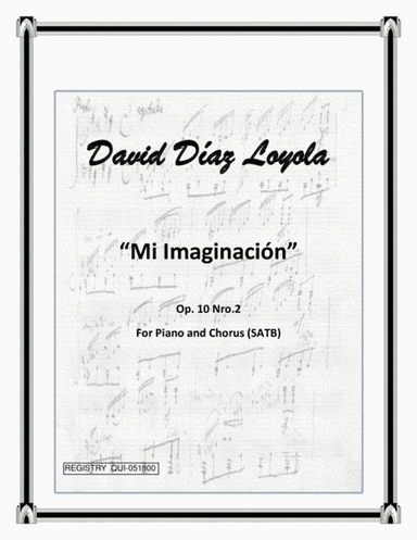 Mi Imaginación Op.10 Nro.2