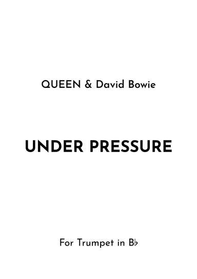 Under Pressure (arr. Jireh J.)