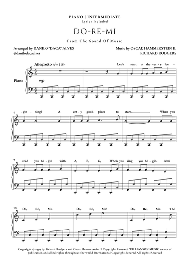 Do-re-mi (arr. Danilo "Daca" Alves)