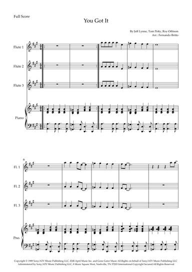 You Got It (arr. Fernando Britto)