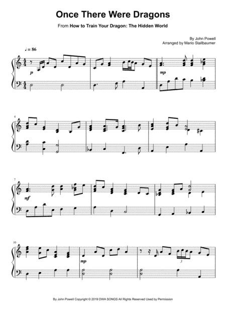 Once There Were Dragons (arr. Mario Stallbaumer)