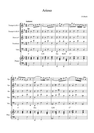 Arioso (arr. Alex Nunes Rodrigues)
