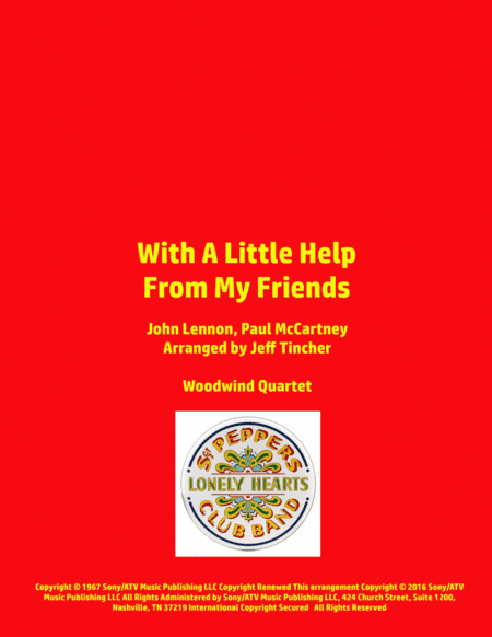 With A Little Help From My Friends (arr. Jeff Tincher)