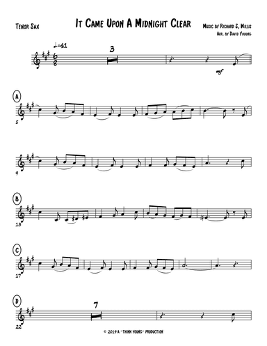 It Came Upon A Midnight Clear (arr. David W. Young)